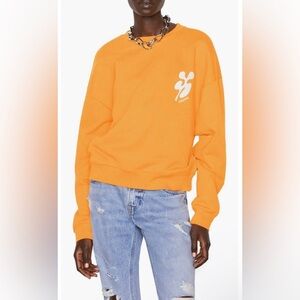 FRAME Oversized Crewneck Sweatshirt in size Small